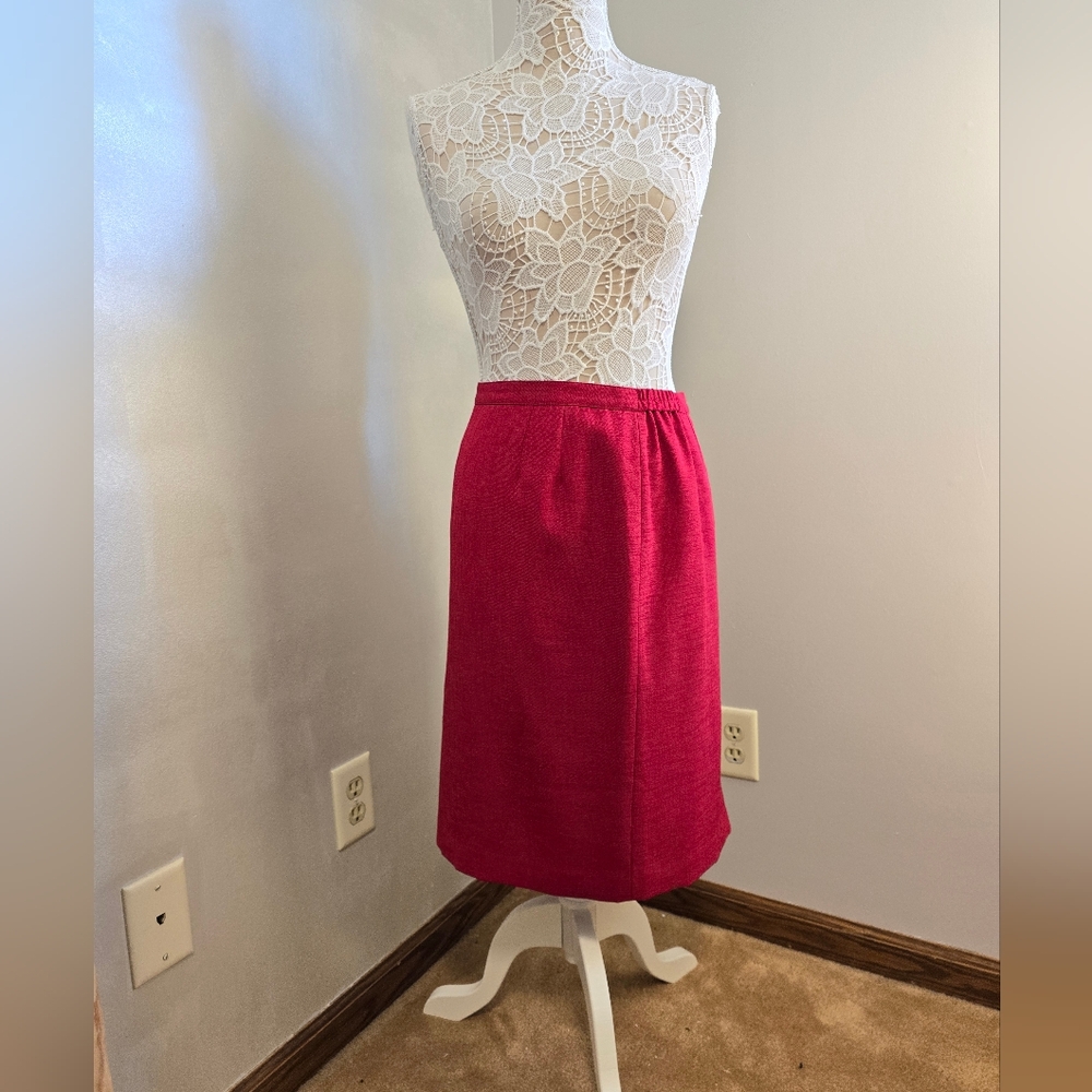 Women's Red Dressy Skirt